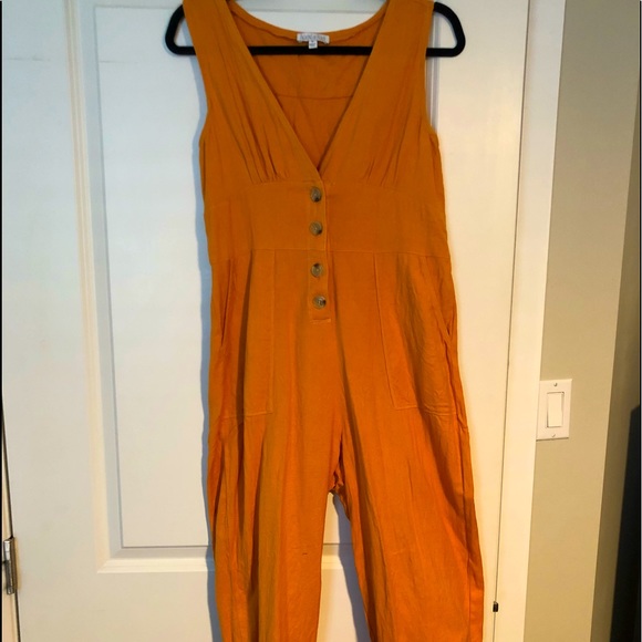 Button Up Jumpsuit - Picture 2 of 2
